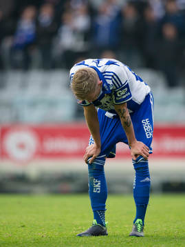 IFK Göteborgs Sören Rieks deppar