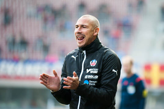 Helsingborgs manager Henrik Larsson