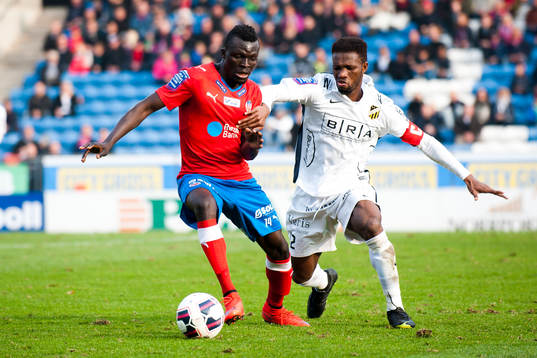 Helsingborgs Lalawélé Atakora och Häckens Mohammed