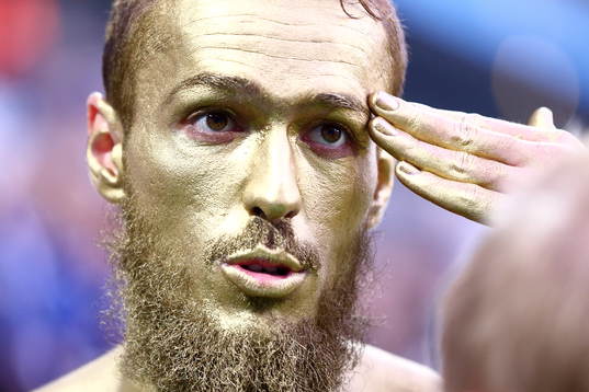 Norrköpings Emir Kujovic firar i guld