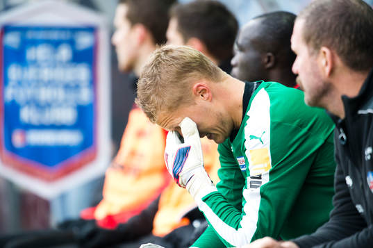 Helsingborgs målvakt Pär Hansson