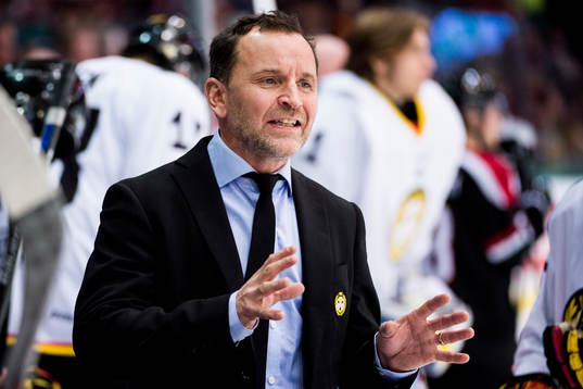 Brynäs tränare Thomas Berglund
