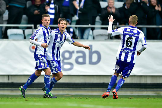 IFK Göteborgs Mads Winther Albeck jublar
