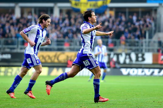 IFK Göteborgs Mads Winther Albeck jublar