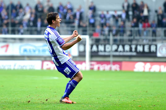 IFK Göteborgs Mads Winther Albeck jublar