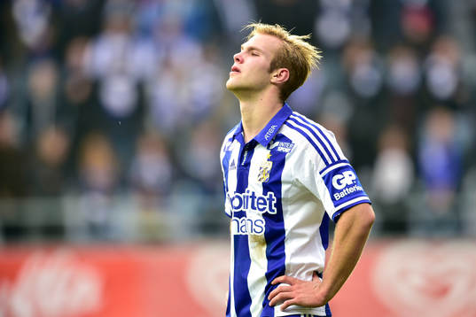 IFK Göteborgs Gustav Engvall deppar