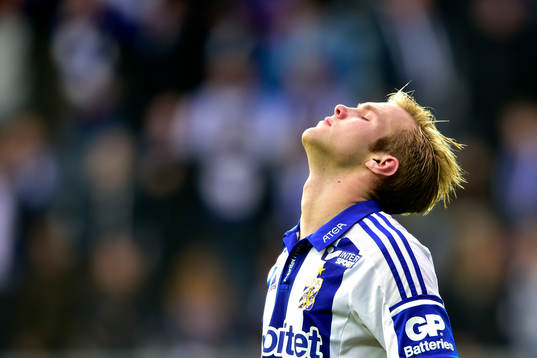 IFK Göteborgs Gustav Engvall deppar