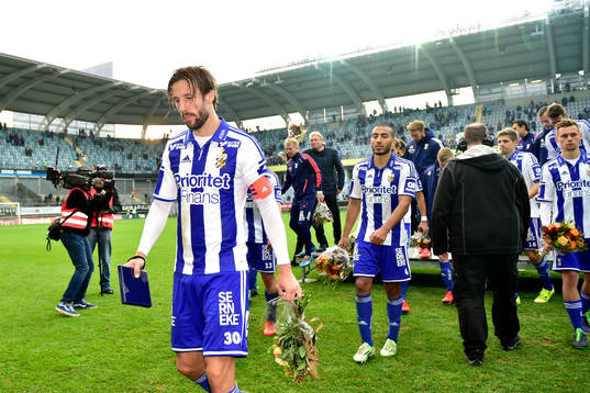 IFK Göteborgs Mattias Bjärsmyr deppar