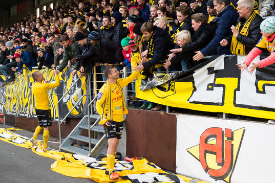Elfsborgs Andreas Klarström och Anders Svensson leder