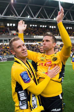 Elfsborgs Andreas Klarström och Anders Svensson