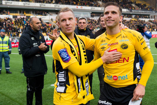 Elfsborgs Andreas Klarström och Anders Svensson