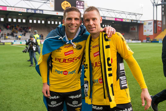 Elfsborgs Anders Svensson och Andreas Klarström