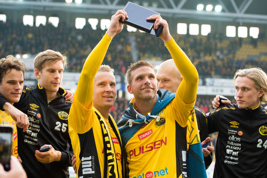 Elfsborgs målvakt Kevin Stuhr Ellegaard (ej i bild)