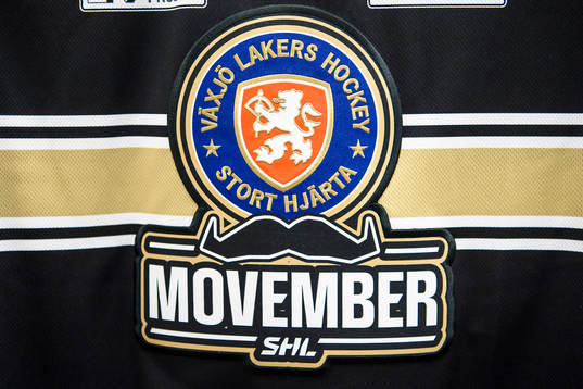 Växjös klubbmärke på movembertröja