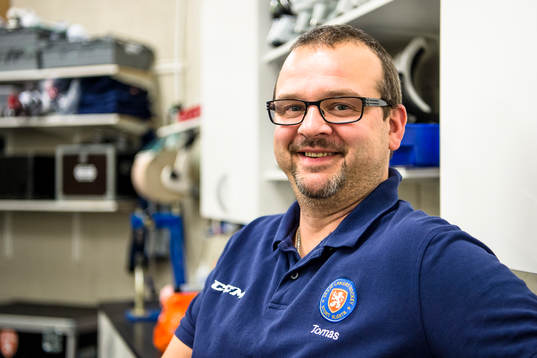 Växjös materialförvaltare Tomas Christoffersson