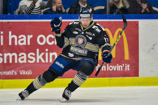 Växjös Alexander Johansson jublar