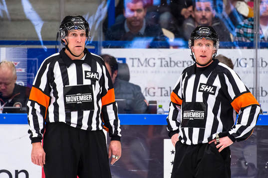 Domare Morgan Johansson och Mikael Holm