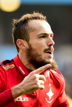 Norrköpings Emir Kujovic jublar