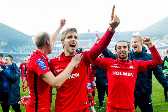 Norrköpings Niklas Bärkroth, Andreas Johansson och