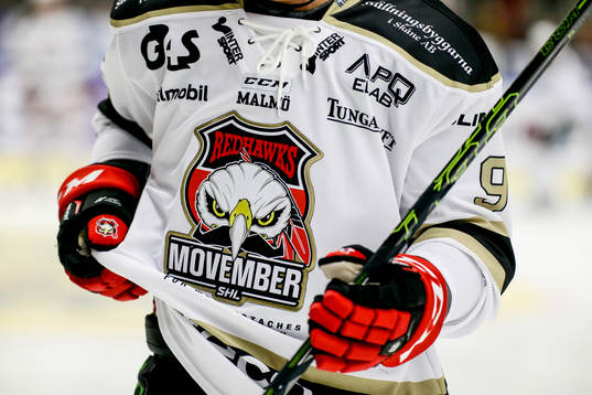 Malmö Redhawks matchtröja i movember edition