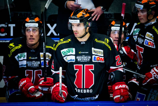 Örebros Martin Johansson med movember mustach