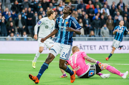 Djurgårdens Philana Tinotenda Kadewere deppar