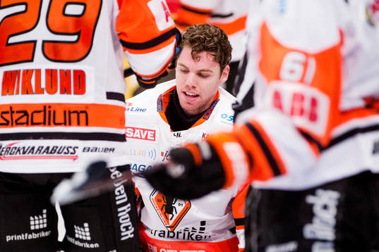 Karlskronas målvakt Linus Fernström