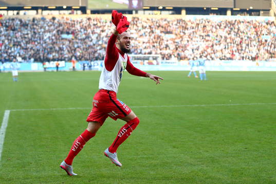 Norrköpings Emir Kujovic firar
