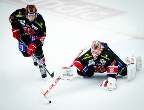 Örebros målvakt Henrik Lundberg