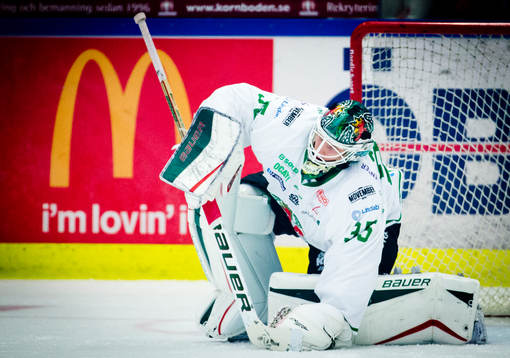 Rögles målvakt Oscar Dansk