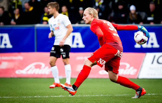 Örebros målvakt Jacob Rinne