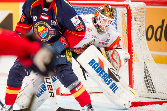 Karlskronas målvakt Linus Fernström