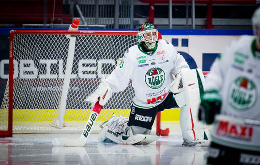 Rögles målvakt Oscar Dansk