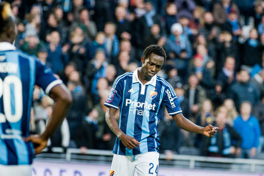 Djurgårdens Philana Tinotenda Kadewere deppar