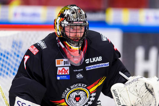 Luleås målvakt Daniel Larsson