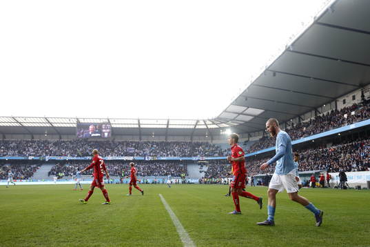 Malmö FFs Jo Inge Berget deppar