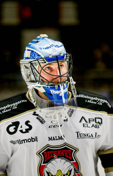 Malmö Redhawks målvakt Mika Noronen
