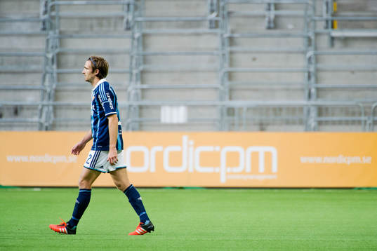 Djurgårdens Jesper Arvidsson deppar