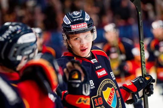 Djurgårdens Adam Ollas Mattsson jublar