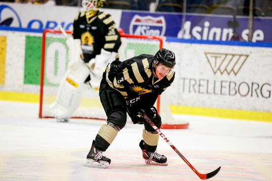 Skellefteås Niclas Burström fick en smäll