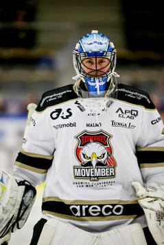 Malmö Redhawks målvakt Mika Noronen