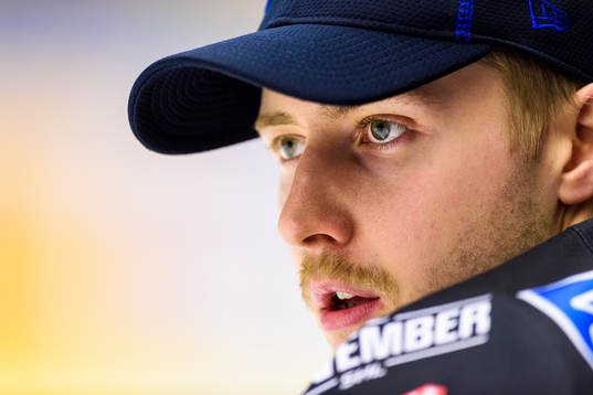 Luleås målvakt Joel Lassinantti på bänken