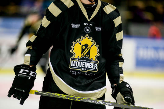 Skellefteås  matchtröja i movember edition