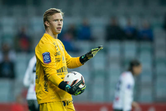 Sirius målvakt Andreas Andersson