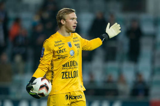 Sirius målvakt Andreas Andersson
