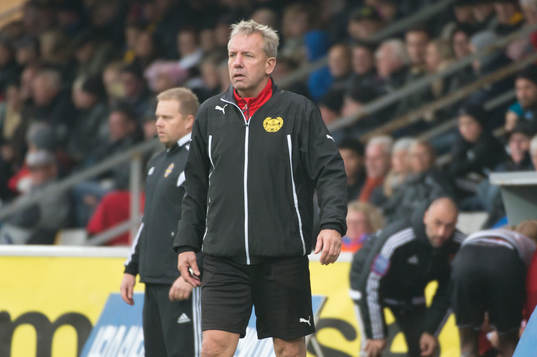 Mjällbys tränare Hans Larsson