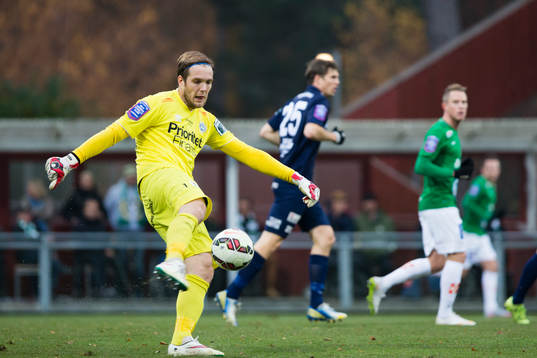 Utsiktens målvakt Axel Wibrån