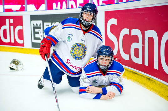 Stockholm nords Emil Rindås Abbasi och Casper Siösteen