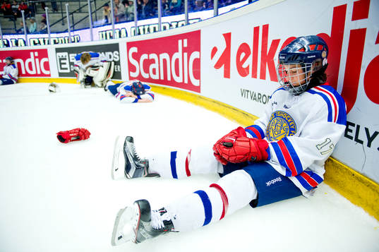 Stockholm nords Anton Jellvik deppar