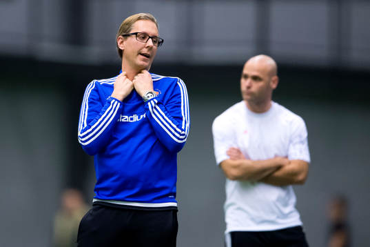 Djurgårdens tränare Christoffer Augustsson